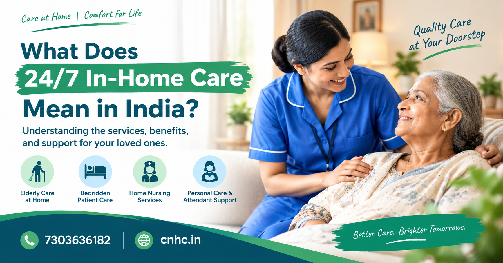 What Does 24/7 In-Home Care Mean in India?